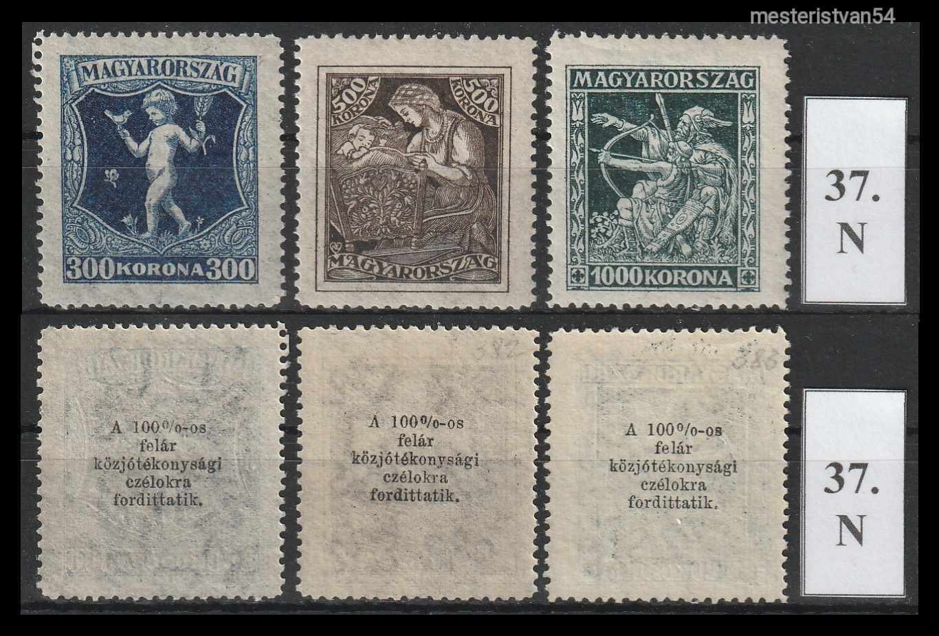 1924 Jótékonyság I N-37