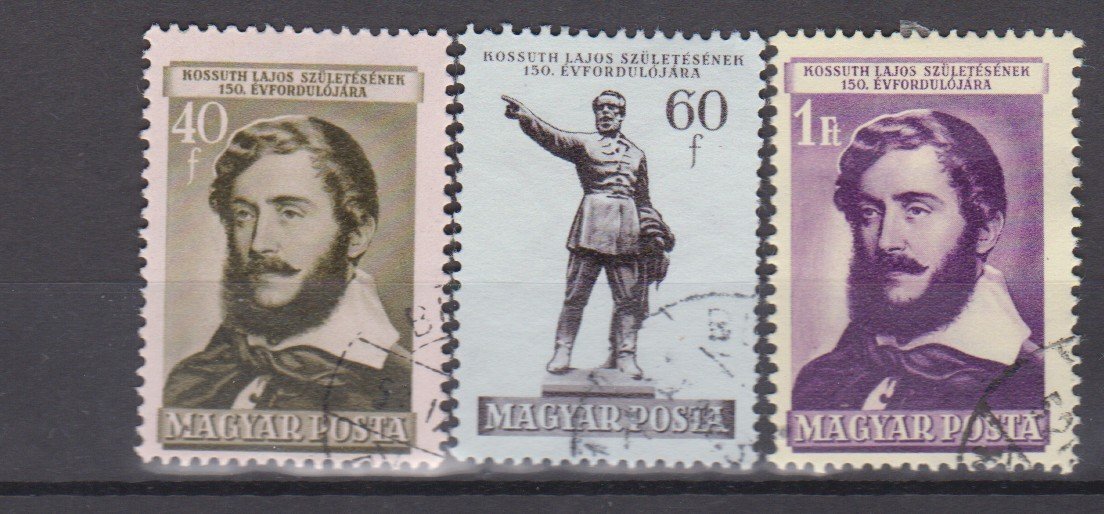 Magyarország 1952  Kossuth Lajos (II.) sor  bélyegzett