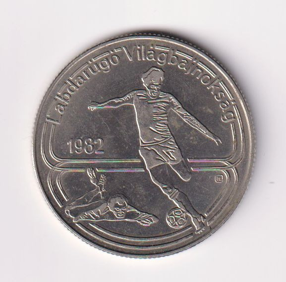 1982.BU Labdarúgó VB. 100 Forint