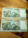 2013 CA 2000 Forint sorköv UNC !