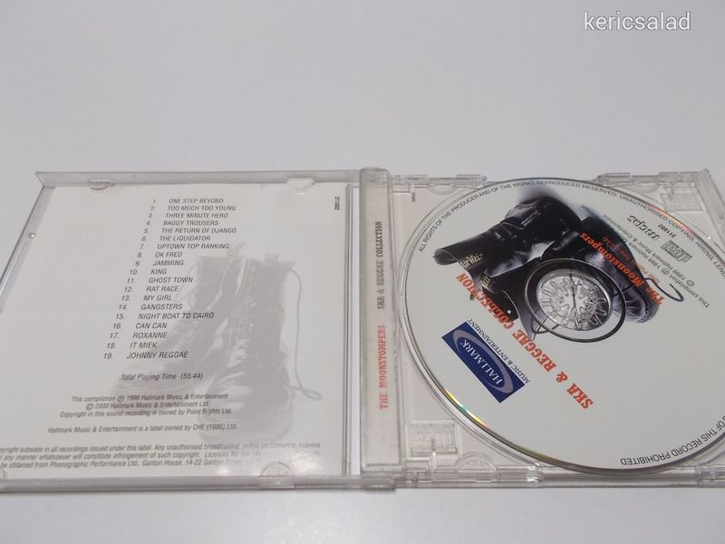 The Moonstompers - ska & reggae collection cd 2000
