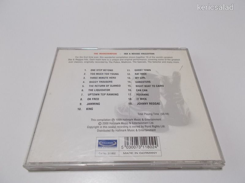 The Moonstompers - ska & reggae collection cd 2000
