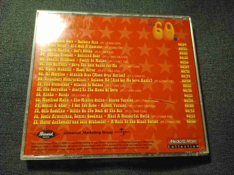 The 60  eredeti cd eladó