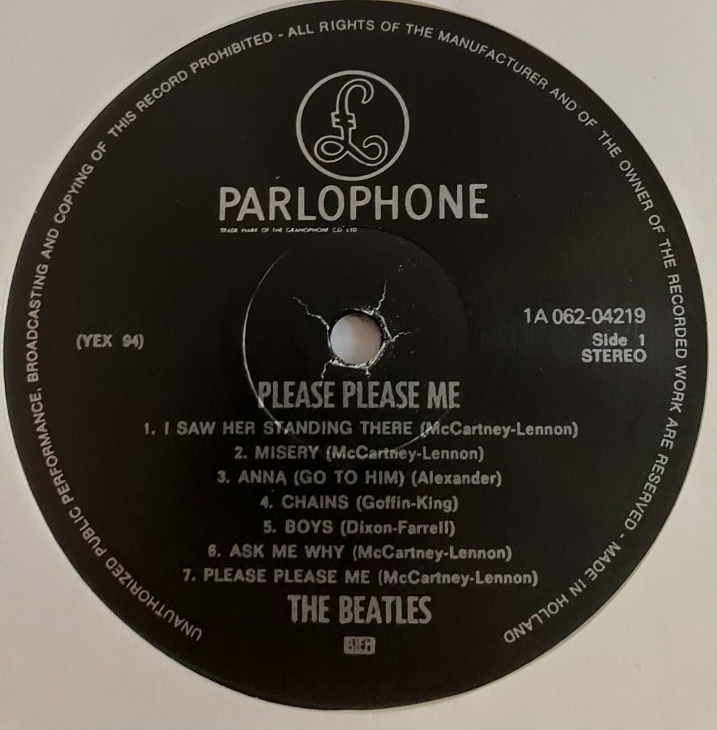 Beatles - Please, Please Me (holland)