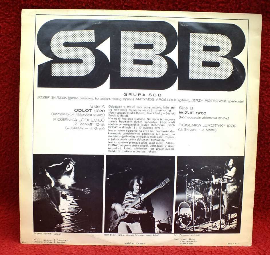 SBB első lemeze LP