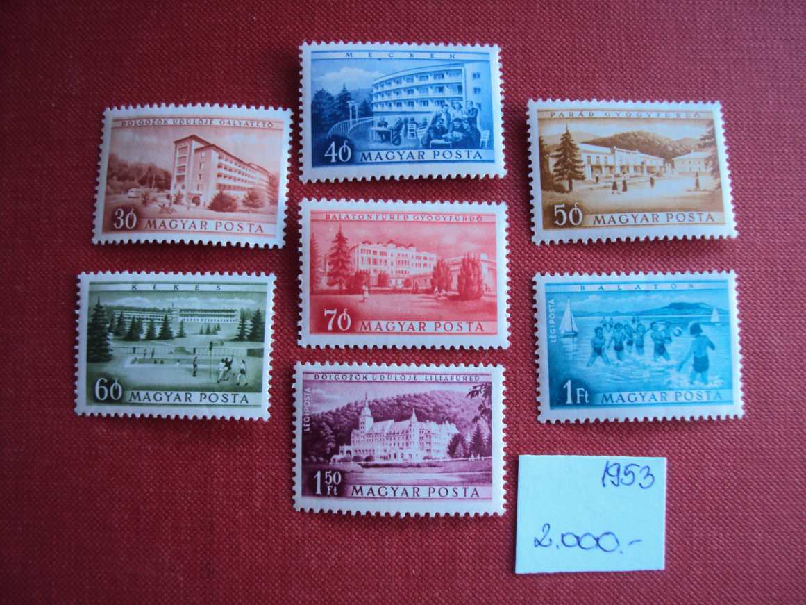 1953 Üdülők postatiszta Harmadárban eladó BAL-34