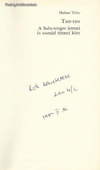 Herbert Tichy: Tau-tau