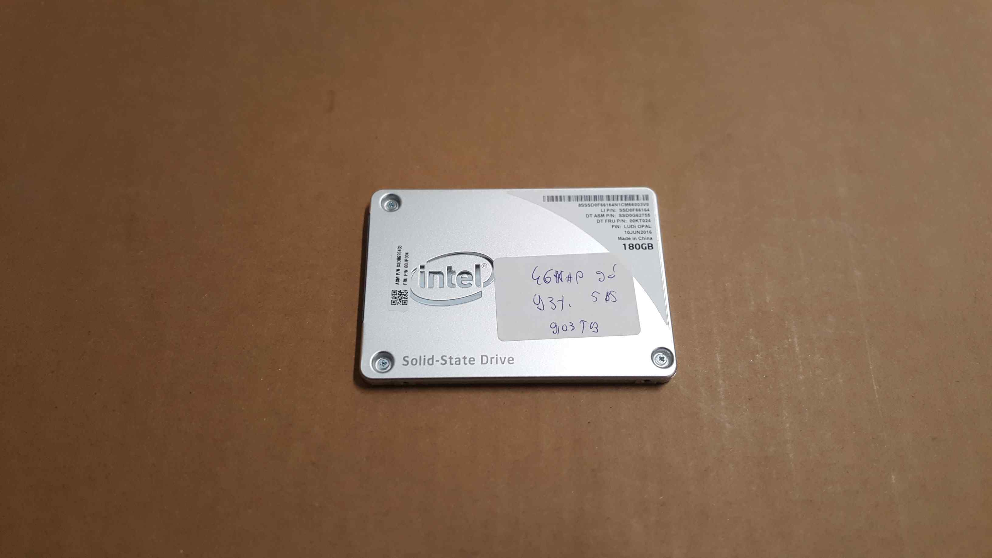 Intel Pro 2500s 180GB