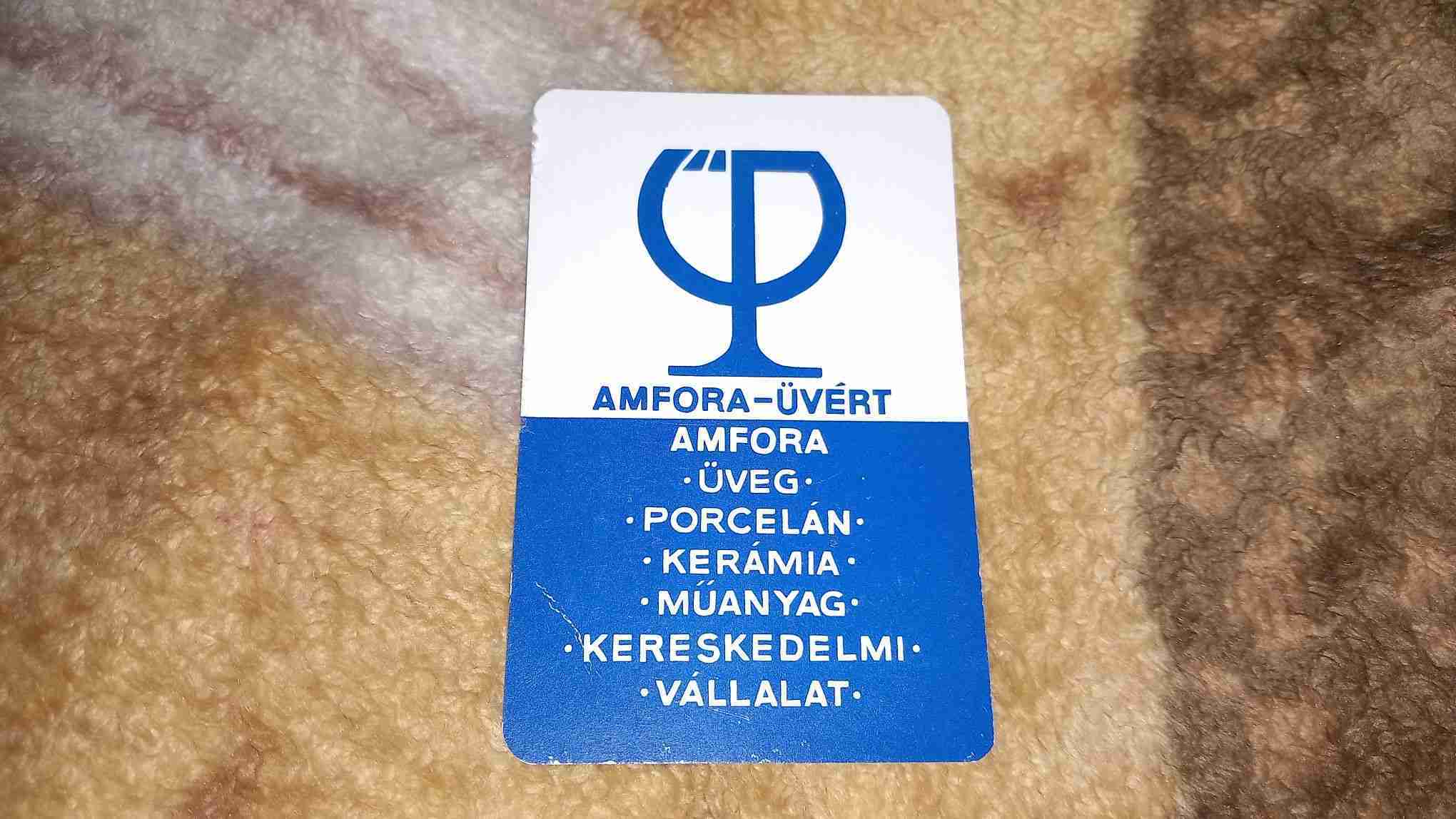 1971 - Amfora-Üvért (v5) kártyanaptár