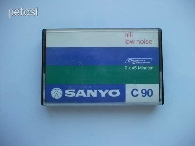 Sanyo C90 kazetta 2.