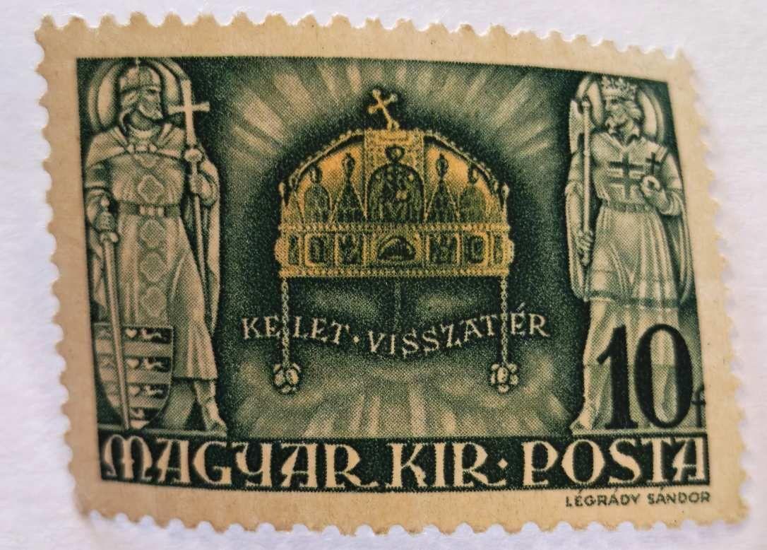 1940 Kelet Visszatér Bélyeg (**)!