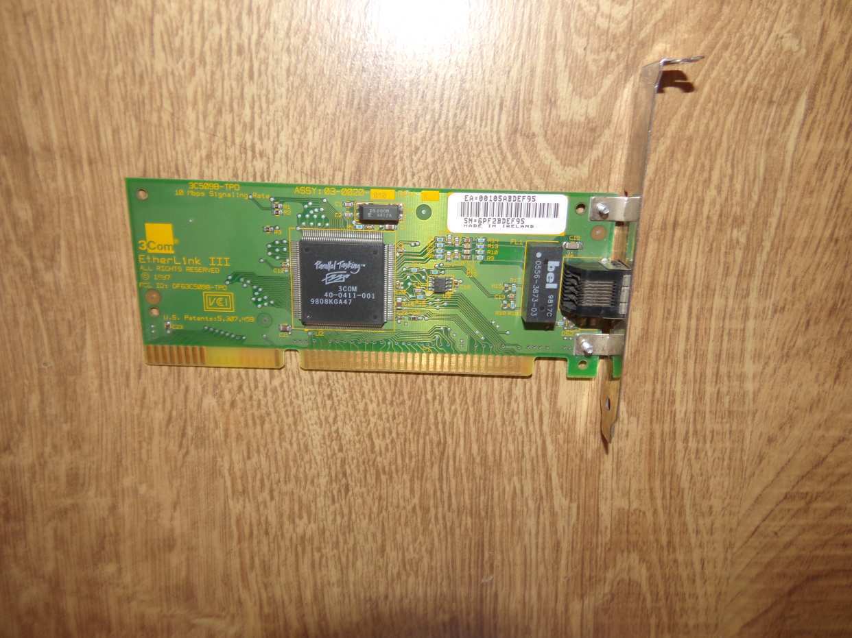3Com Ethernet ISA kártya