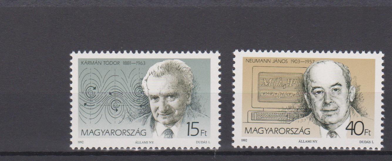 1992. Postatiszta bélyeg ** Magyar Tudósok   Kat.ár. 700.-Ft     /3B/