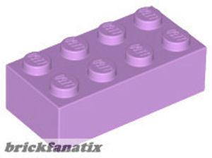 Lego Brick 2 X 4, Medium Levander