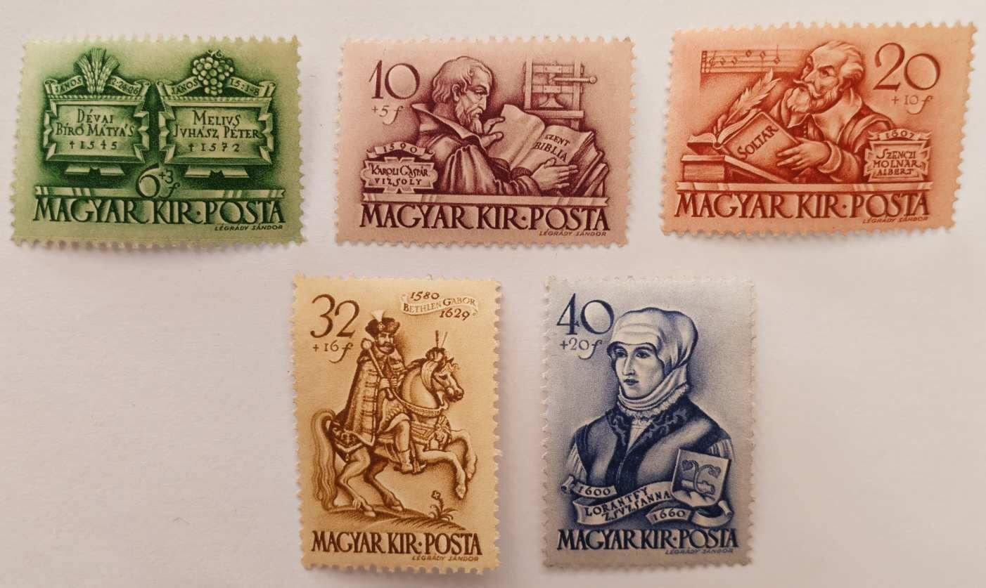 1939 Protestáns Teljes Bélyegsor (**)!
