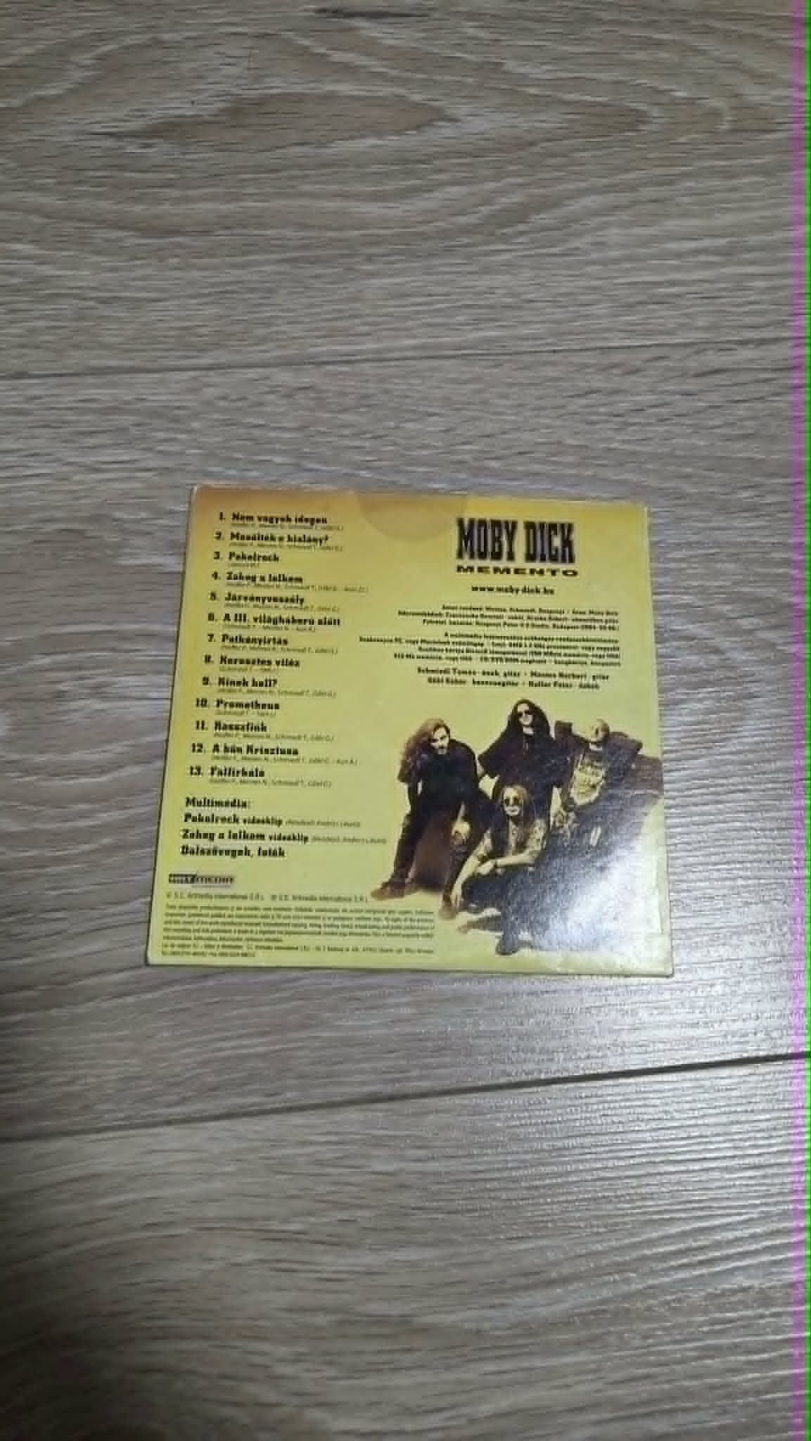 Moby Dick - Memento ritka CD