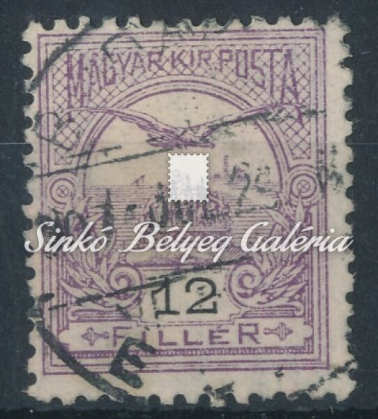 1904. Turul 12f bélyeg