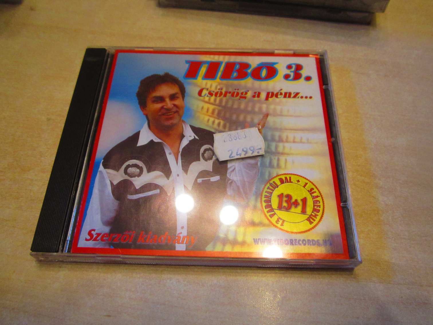 SLÁGER TIBÓ-3. / ÚJ  CD