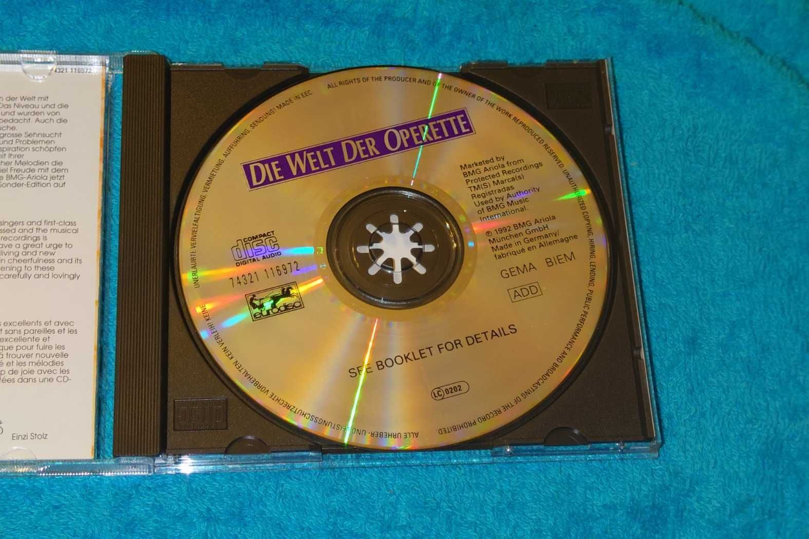 Die Welt Der Operette CD