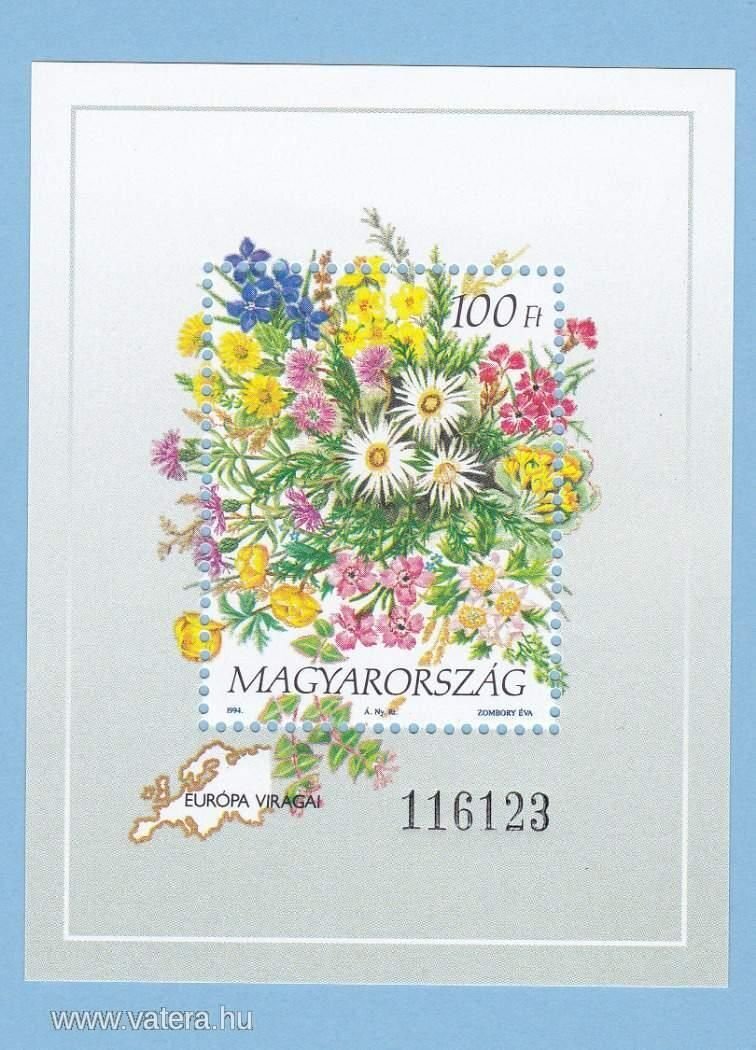 1994 Európa virágai blokk