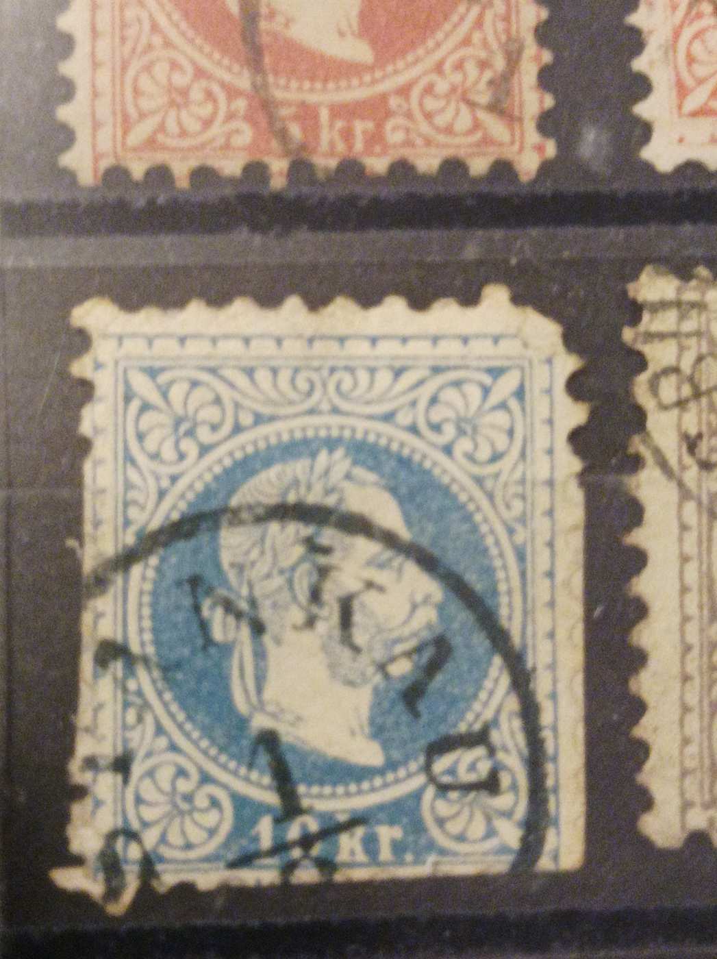 1867. Könyvnyomat Ferenc József 10kr