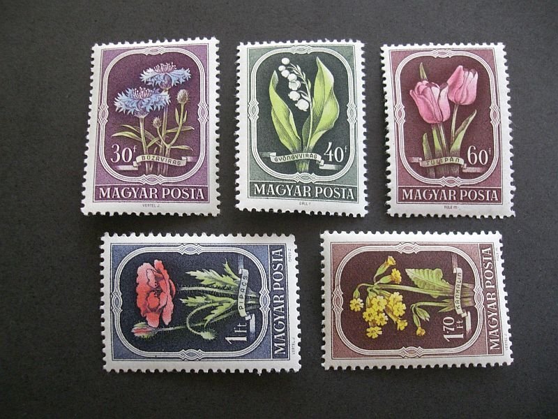 1951. Virág(II) postatiszta ** sor