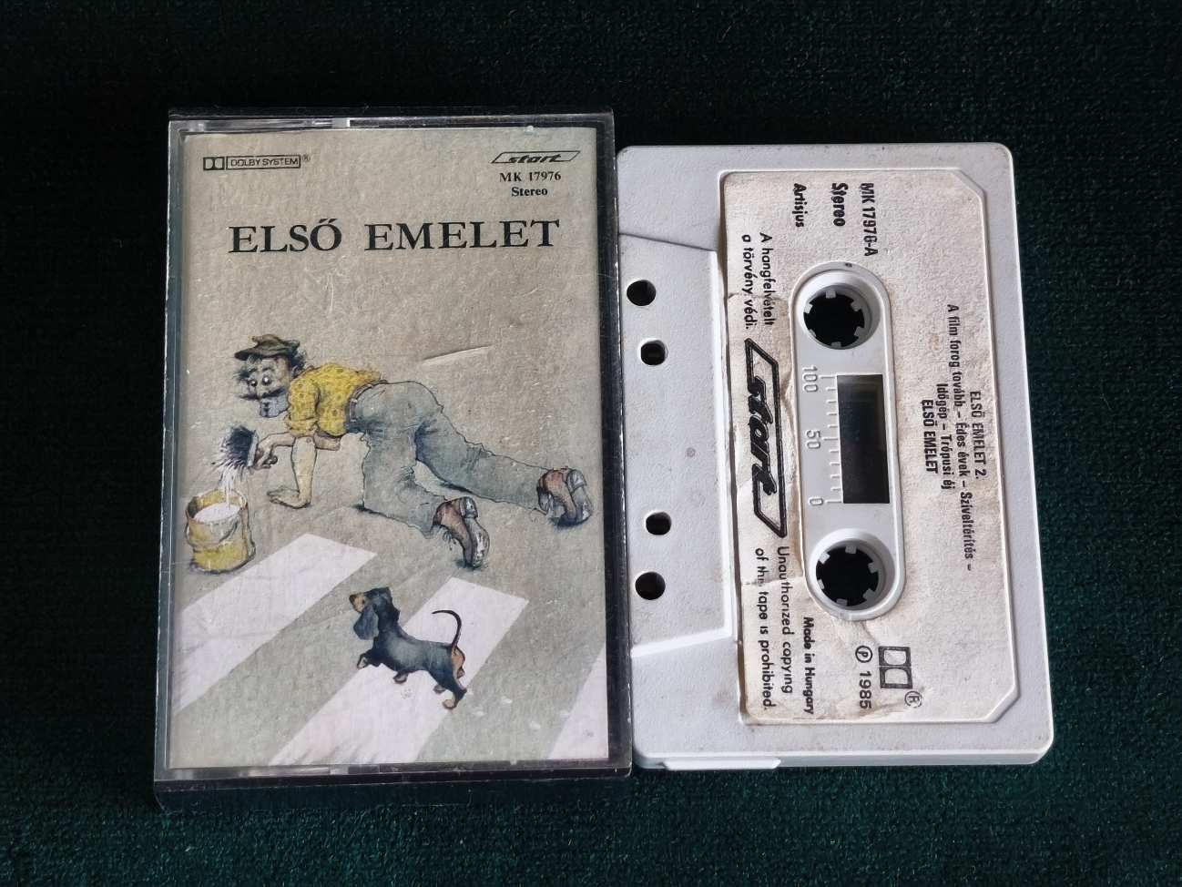 Első Emelet 2 kazetta MC (1985-85'.)