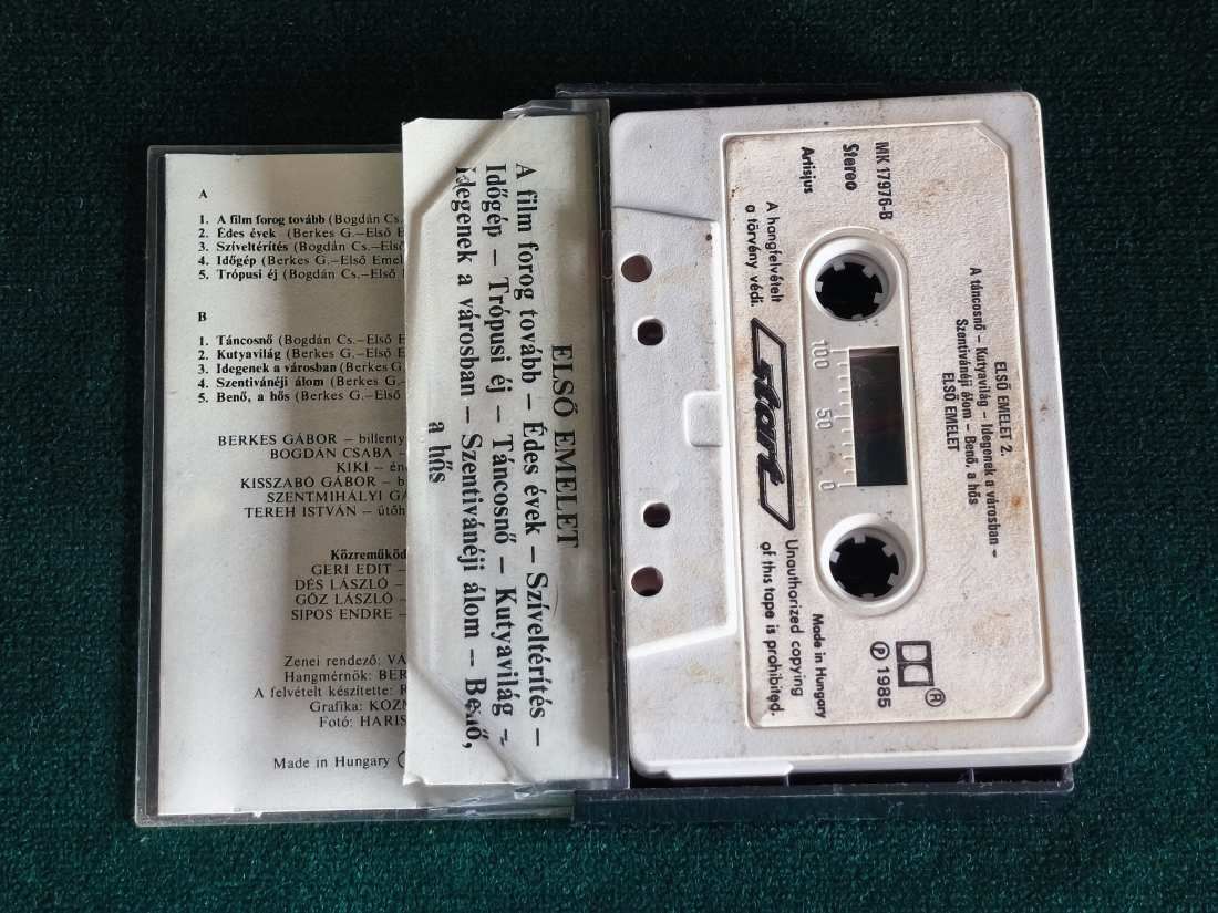 Első Emelet 2 kazetta MC (1985-85'.)