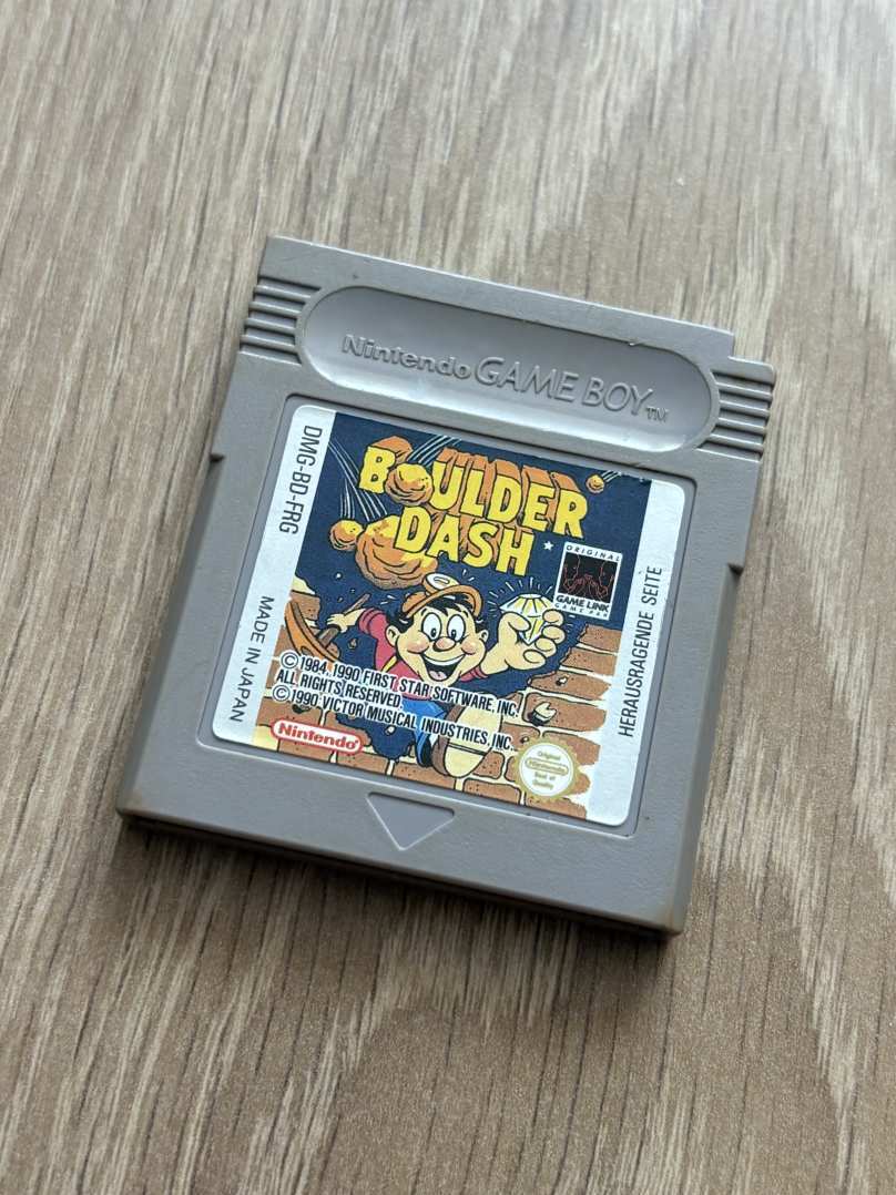 Nintendo Gameboy Boulder Dash