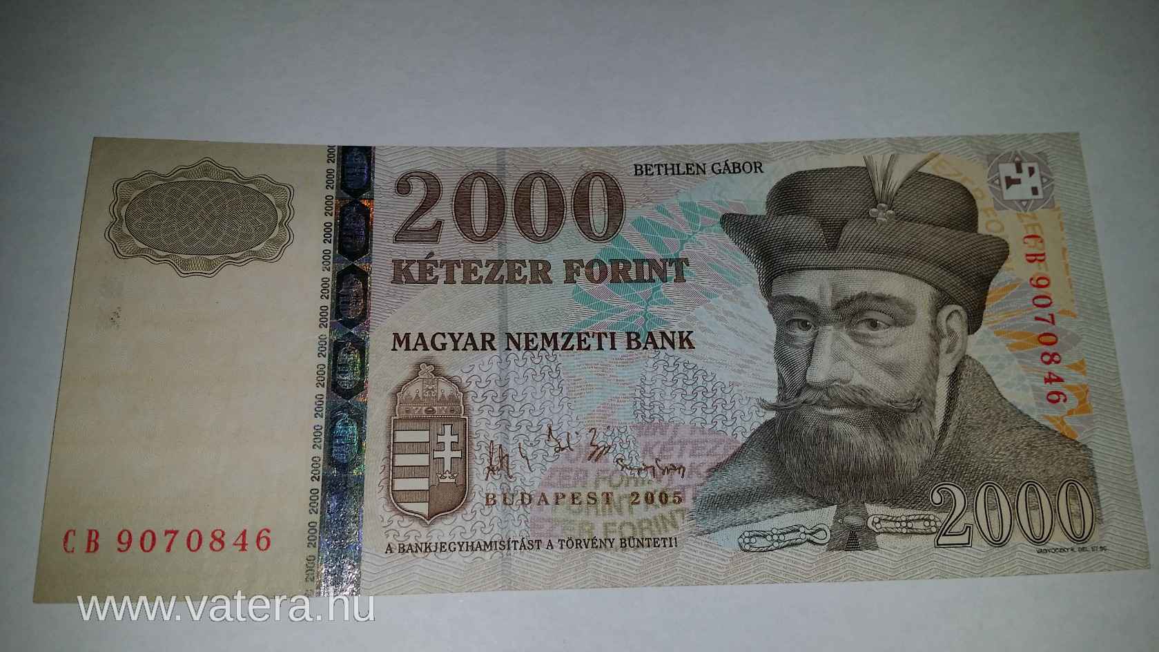 2005-ös EF 2000 forint CB Eladó!