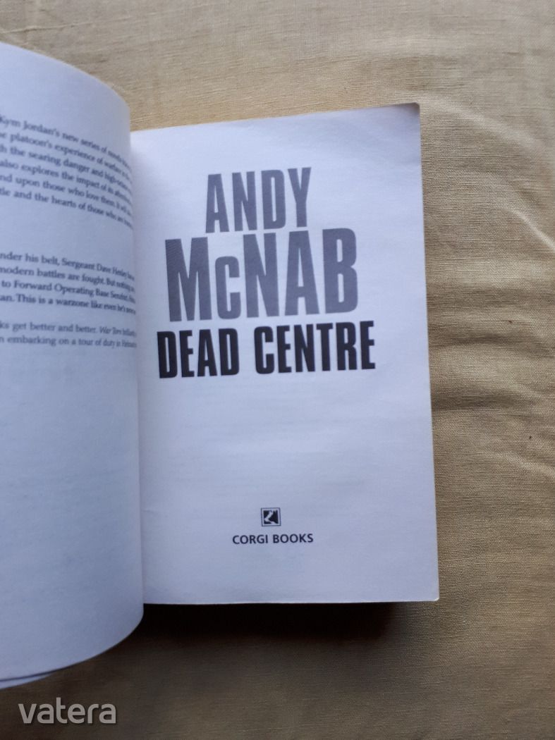Andy McNab: Dead Centre - angol nyelvű regény