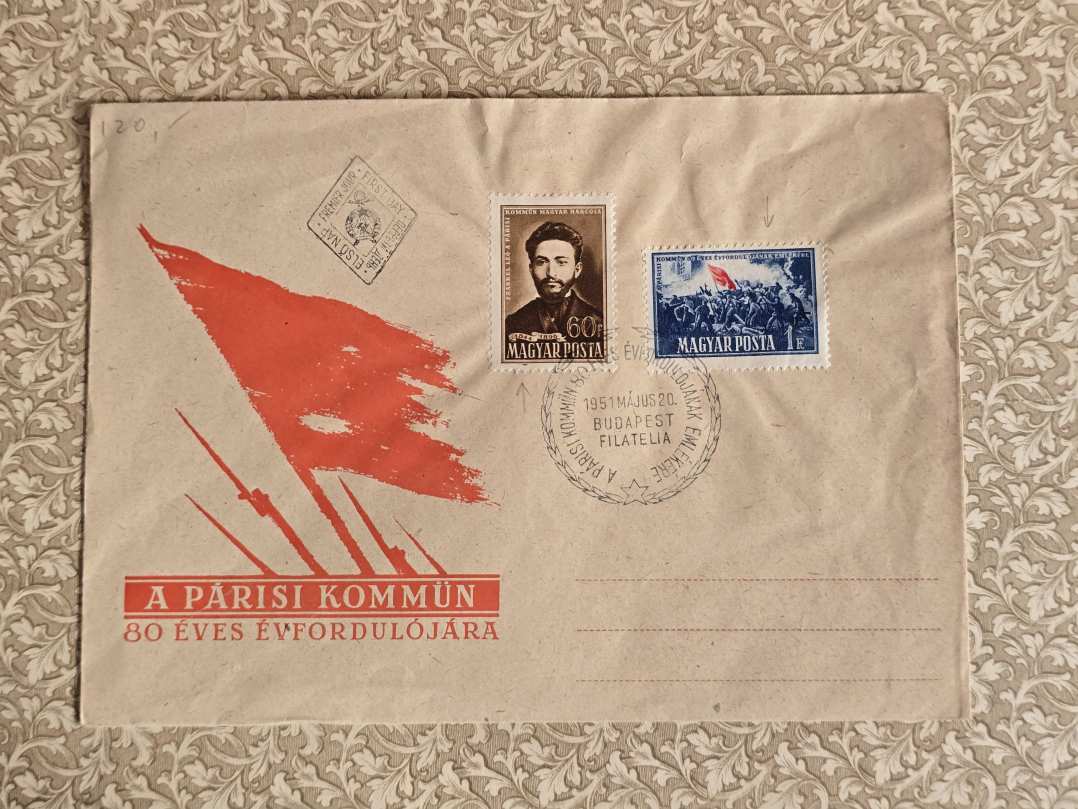 A párisi Kommün 1951 FDC