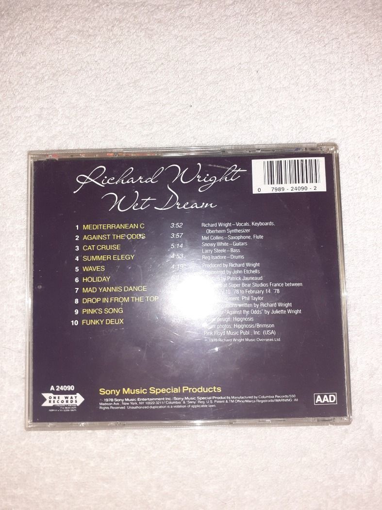Richard Wright / Pink Floyd / : Wet Dream  - CD -