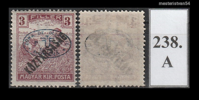 1919.Debrecen -Román megszállás (II.) November 21. A-238