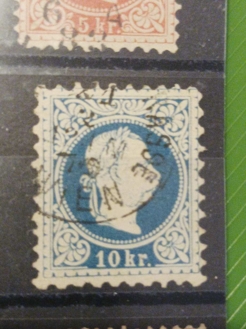 1867. Könyvnyomat Ferenc József 10kr