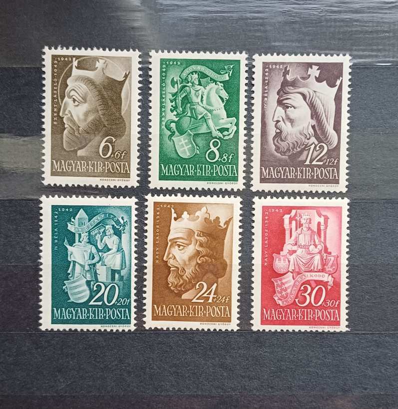 1942. Királyok bélyegsor ××