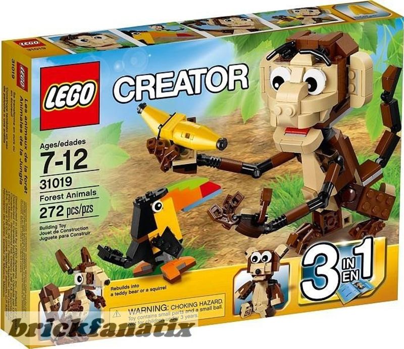 LEGO 31019 Creator Forest Animals