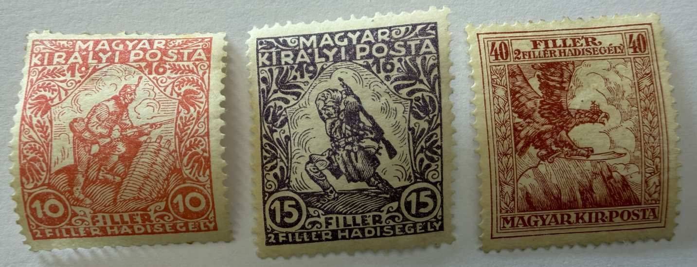 1916 Hadisegélyező III. Teljes Bélyegsor