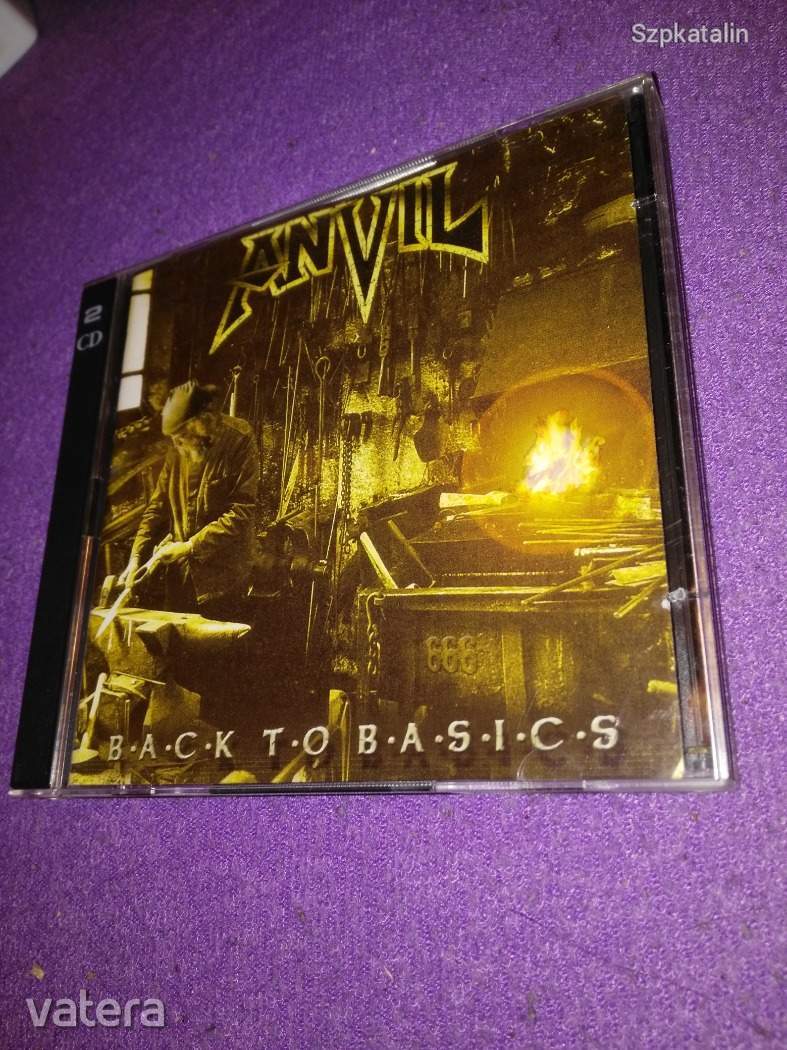 Cd - Anvil - Back to basics (cd+dvd)