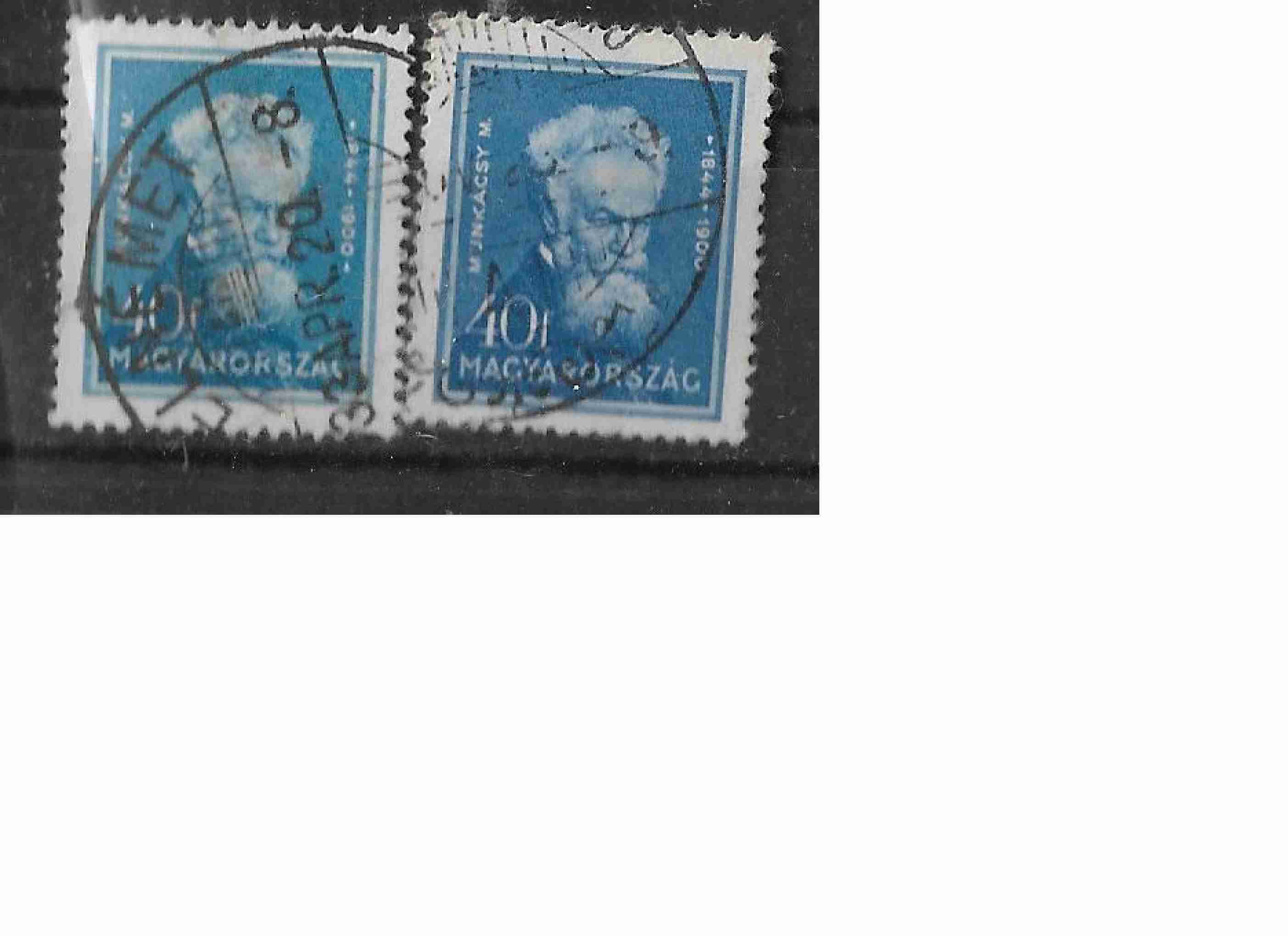 Magyar: Tévnyomatok, Eltérések: 1932 Arcképek + tám