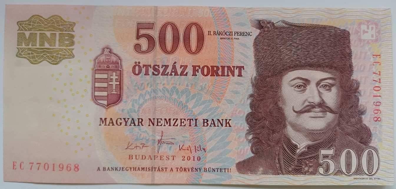 500 forint EC 2010 EF