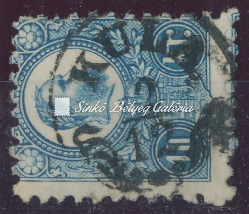 1871. Réznyomat 10kr, KULA