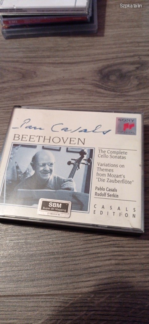 CD - Beethoven - Cello sonatas (2cd, Pablo Casals)