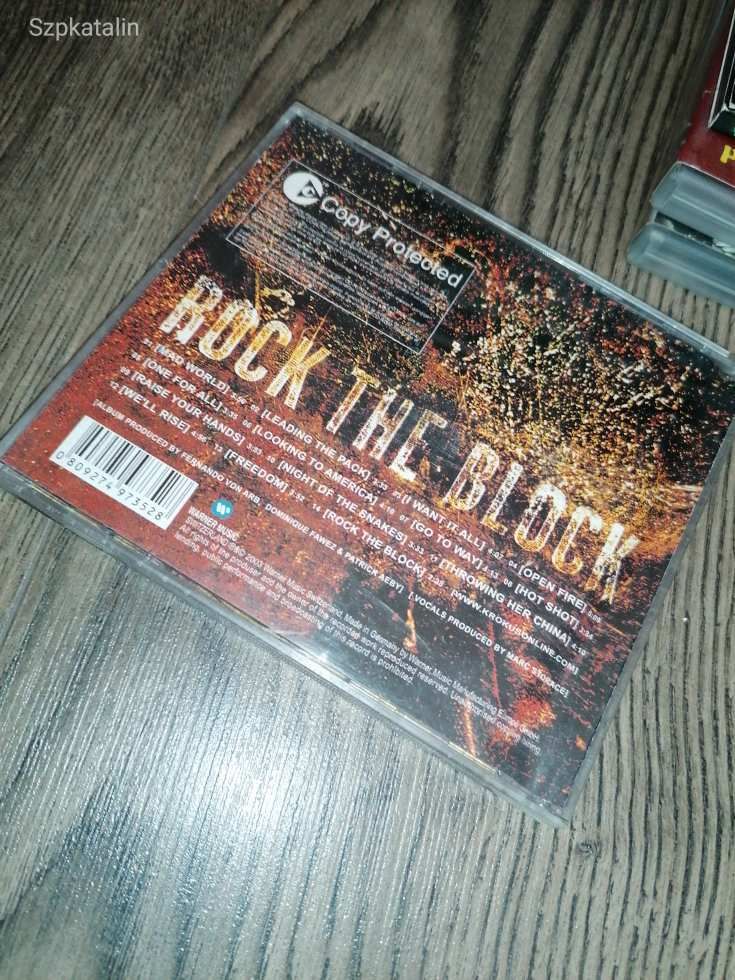 CD - Krokus - Rock the block