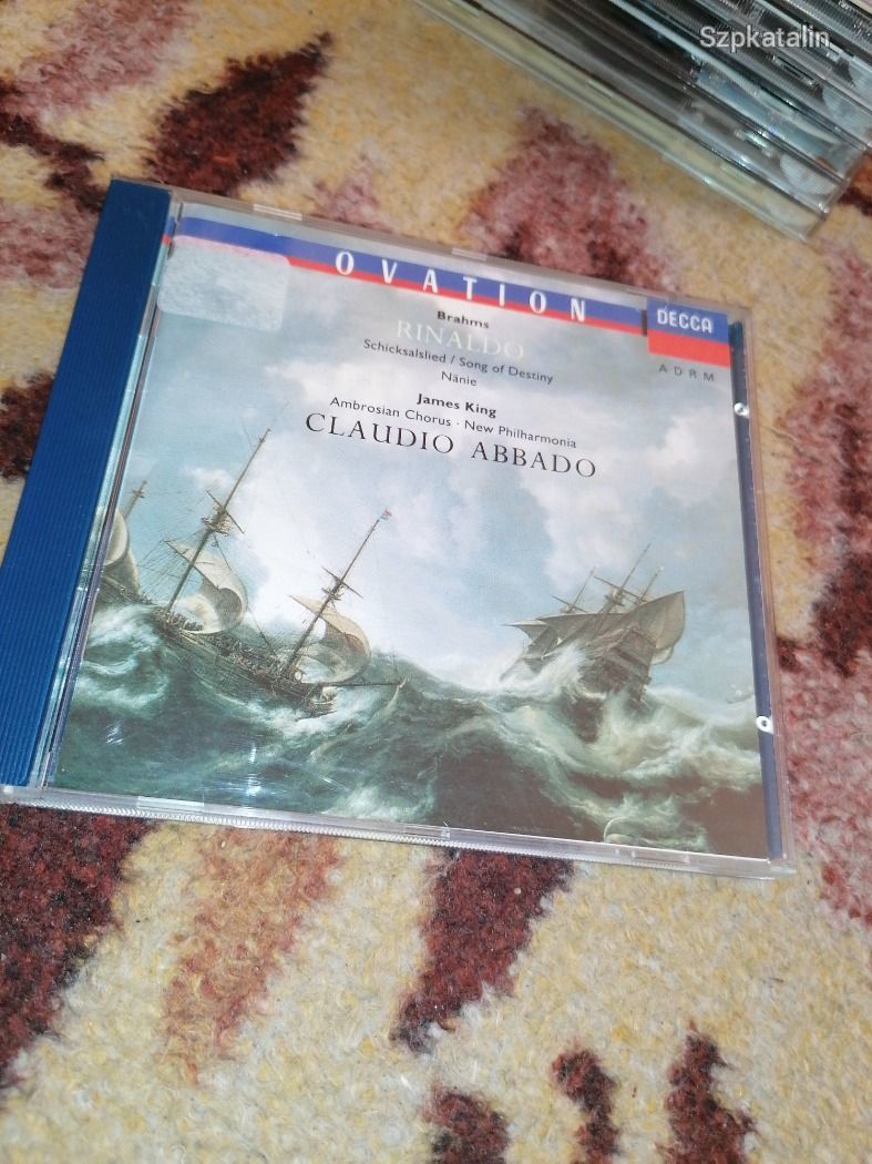 CD - Brahms - Rinaldo (James King, Claudio Abbado)