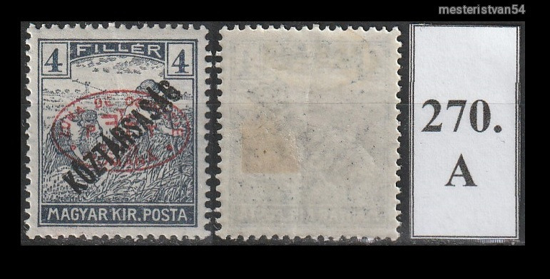 1919.Debrecen -Román megszállás (II.) November 21. A-270