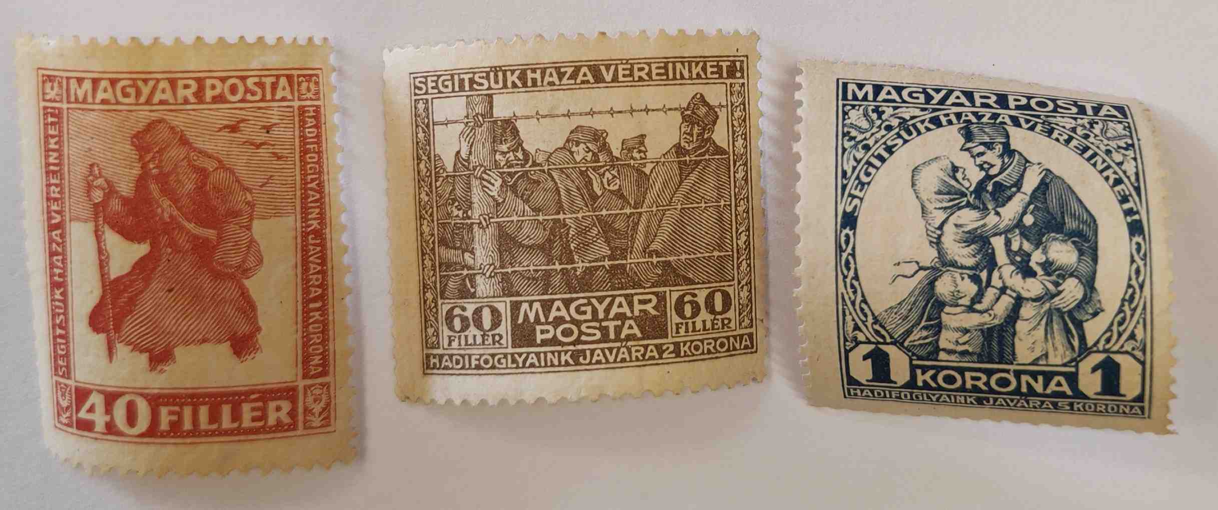 1920 Hadifogoly Teljes Sor A (**)