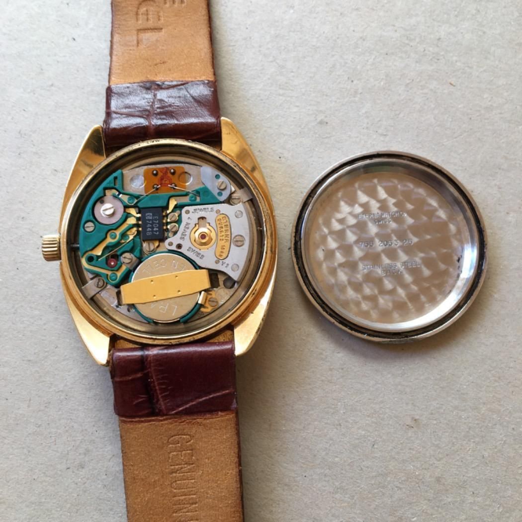 Eterna quartz eletronic karóra