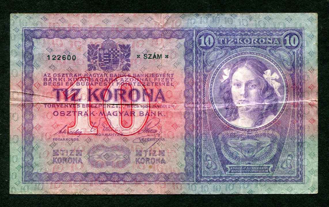 1904 10 Korona