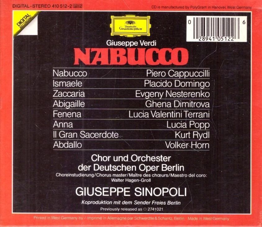 Giuseppe Verdi: Nabucco